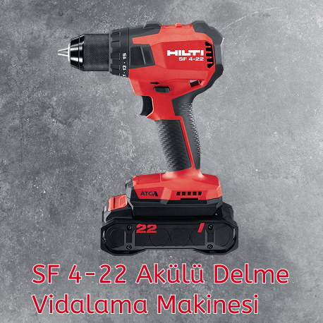 SF 4-22 Akülü Delme/Vidalama Makinesi