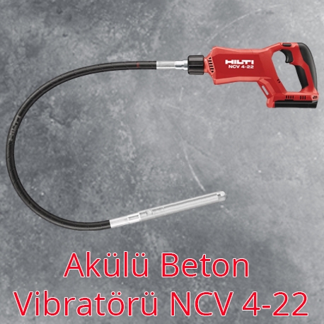 Akülü Beton Vibratörü NCV 4-22