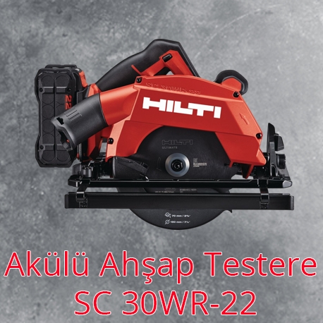 Akülü Ahşap Testere SC 30WR-22