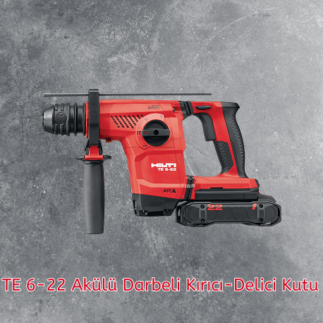 TE 6-22 Akülü Darbeli Kırıcı-Delici Kutu